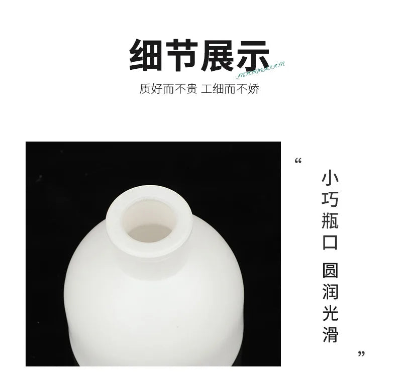 50ml Empty Glass Diffuser Bottle – Pink/White/Yellow/Black for Home Fragrance